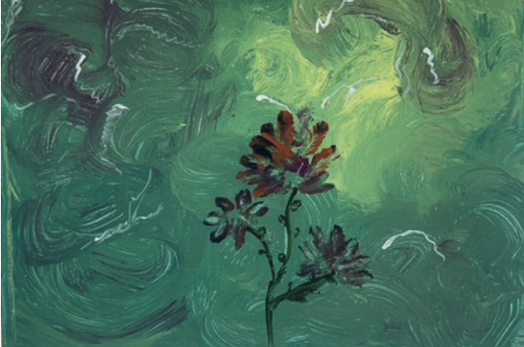 Floral Artwork - Artistic Dreams by Juanita
